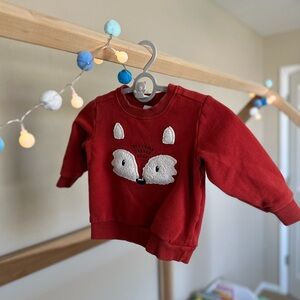 Carter’s fox sweatshirt
